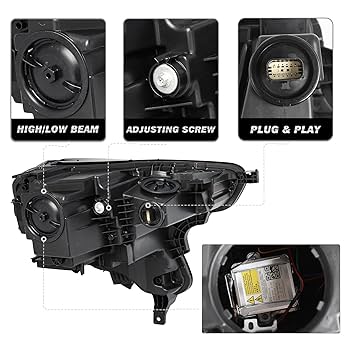 Amazon.com: SOCKIR Headlights Assembly for 2018-2021 GMC